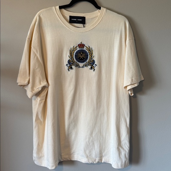 Homme + Femme Other - Homme + Femme Embroidered T-Shirt